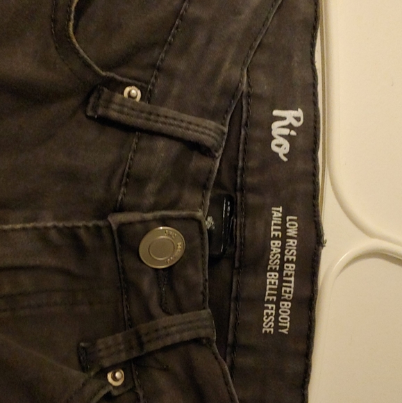 Low rise grey pants - Picture 2 of 4